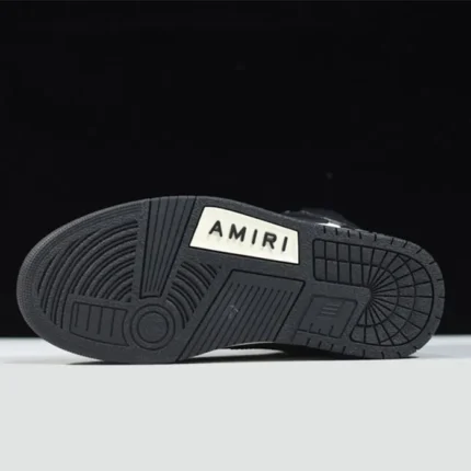 Amiri Skel Top Hi White & Black WFS002-004