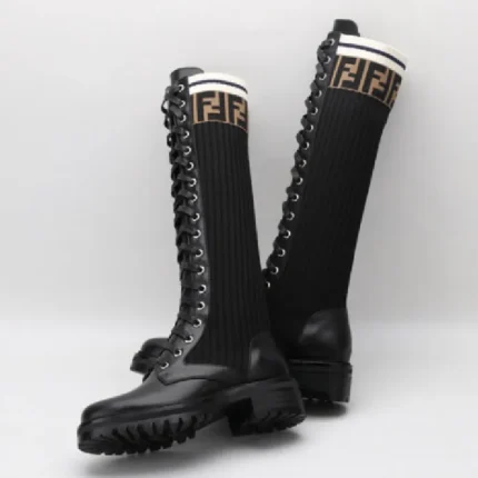 Fendi High Heeled Boots Black